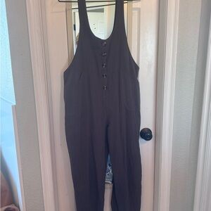 Women's Gray Jumpsuit